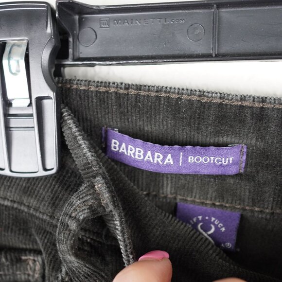 NYDJ Barbara Bootcut Corduroy Pants Black Size 16‎ - Picture 5 of 11